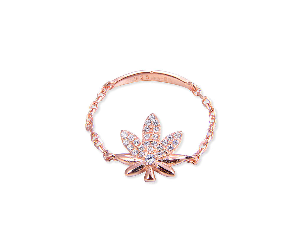 bague-chainette-marijuana-plaque-or-rose