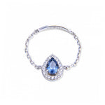 bague-chaine-goutte-eau-pierre-bleue-argent-925