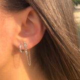 boucle-oreille-pendante-chainette-argent