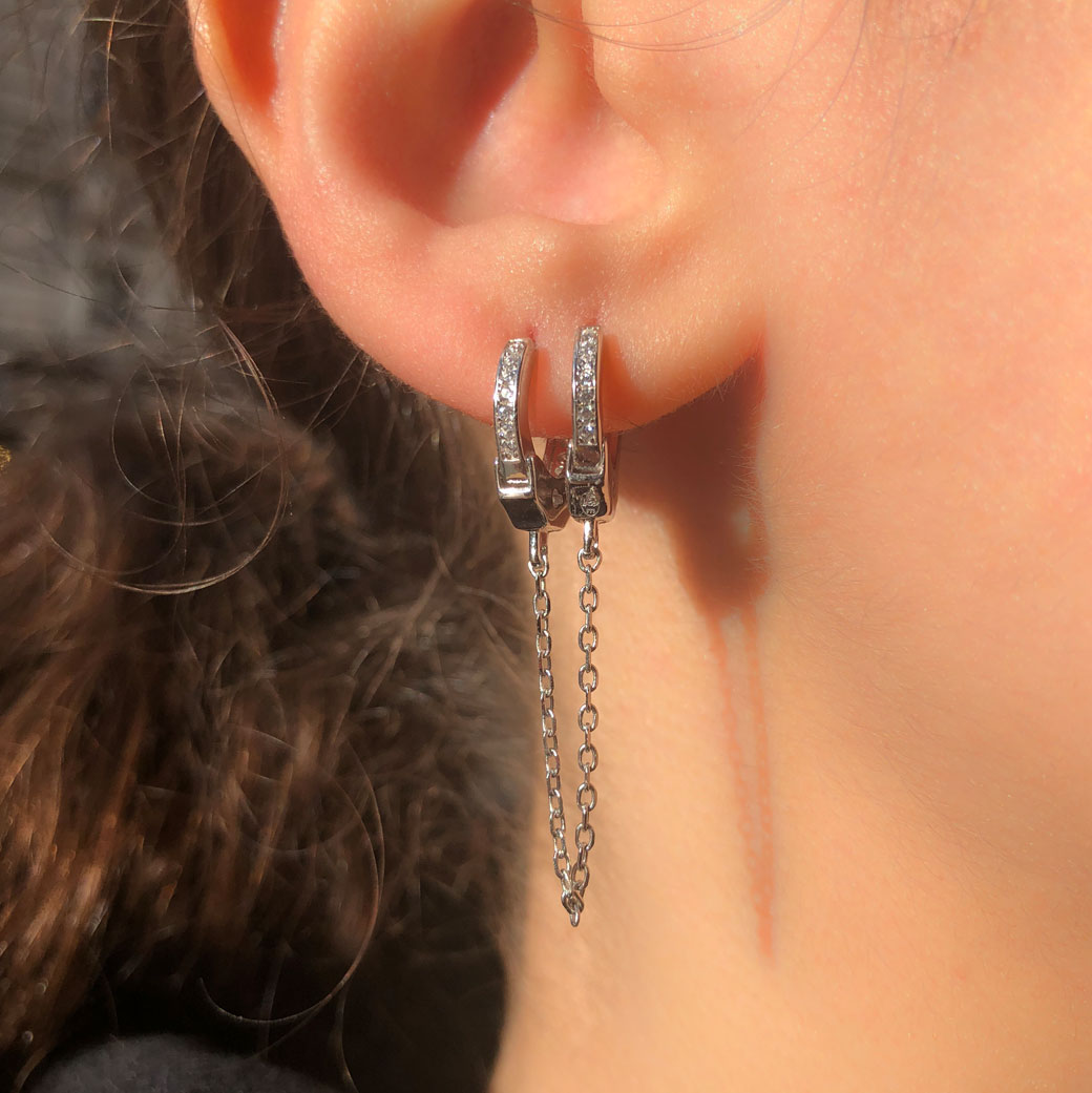 boucle-oreille-deux-trous-menottes-argent