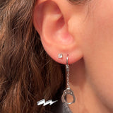 boucle-oreille-menottes-chaine-argent