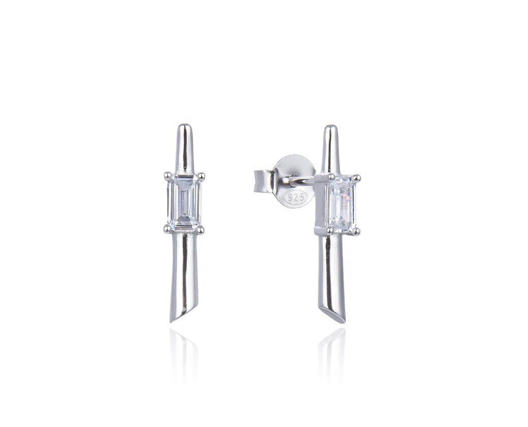 boucles-oreilles-barrette-baguette-brillant-argent