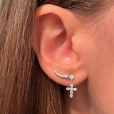 boucles-oreille-mini-croix-strass-argent-zirconium