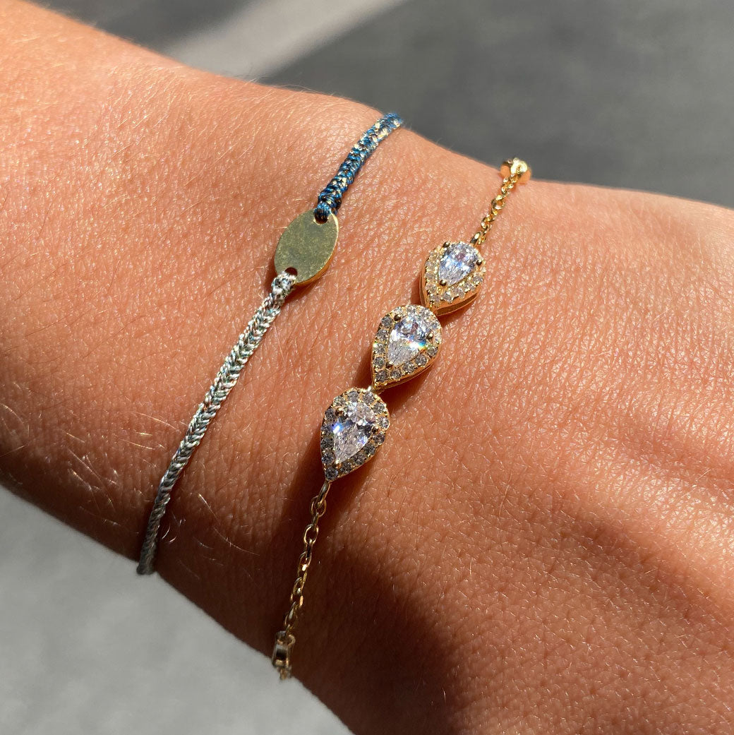 bracelet-cordon-lurex-bleu-bijou-dore