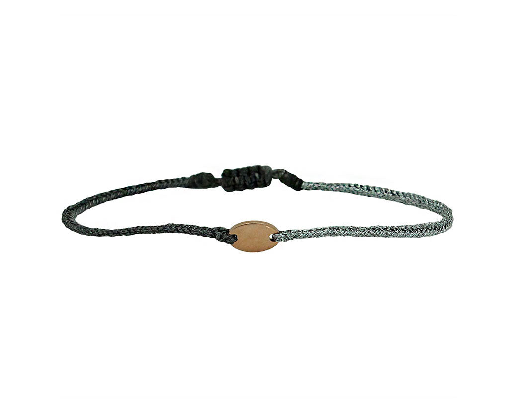 bracelet-bicolore-cordon-lurex-ovale-plaque-or-rose