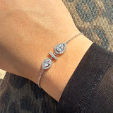 Bracelet double goutte Mad Drop