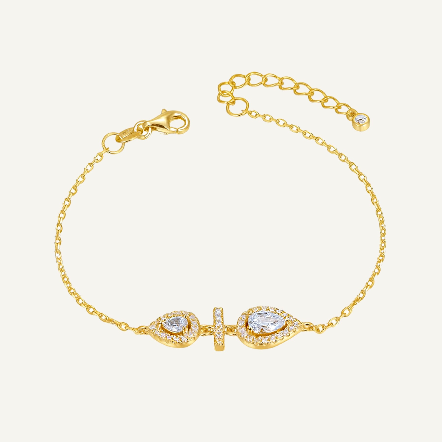 Bracelet double goutte Mad Drop