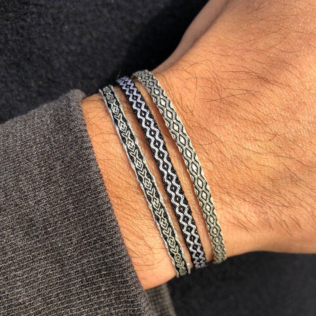 lot-de-3-bracelets-homme-tissu-ethnique