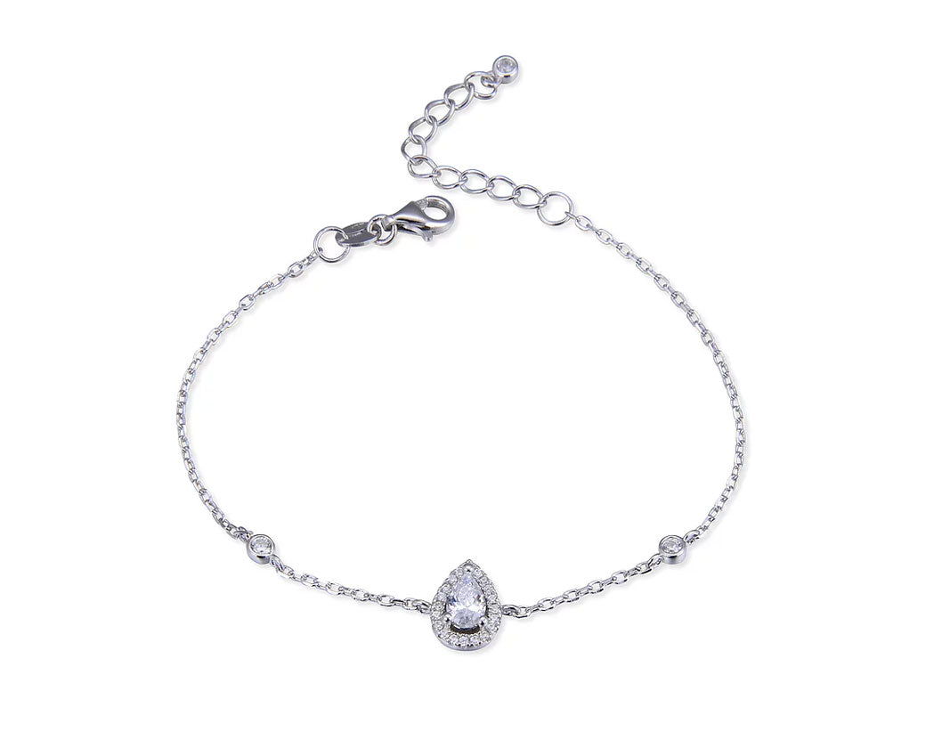 bracelet-en-argent-poire-zircon