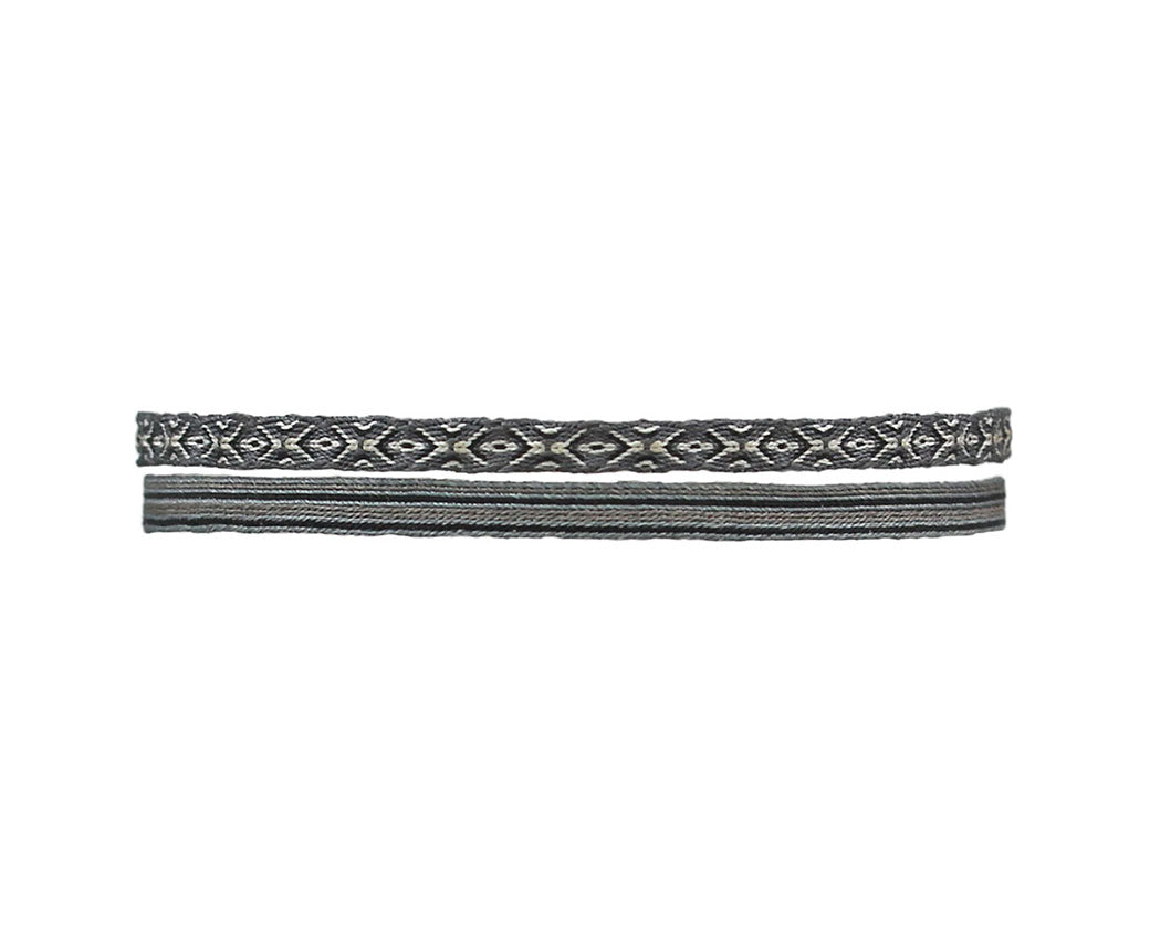 bracelets-tissu-noir-gris-motifs-homme