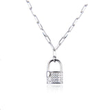 collier-maillons-cadenas-brillant-argent