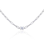 collier-chaine-maillons-solitaire-argent