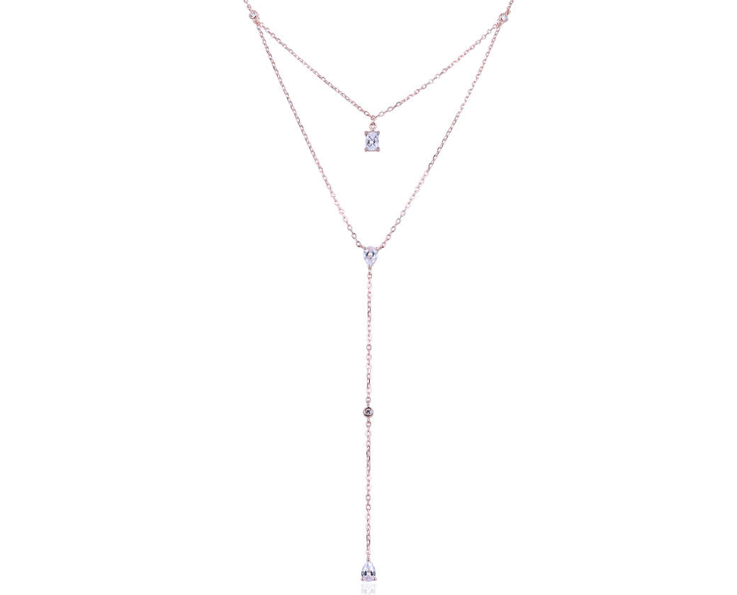 collier-double-chaine-plaque-or-rose-pendentif-poire-zirconium