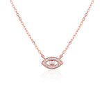 collier-oeil-brillant-plaque-or-rose-zirconium