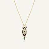Collier pendentif totem d'eau poisson