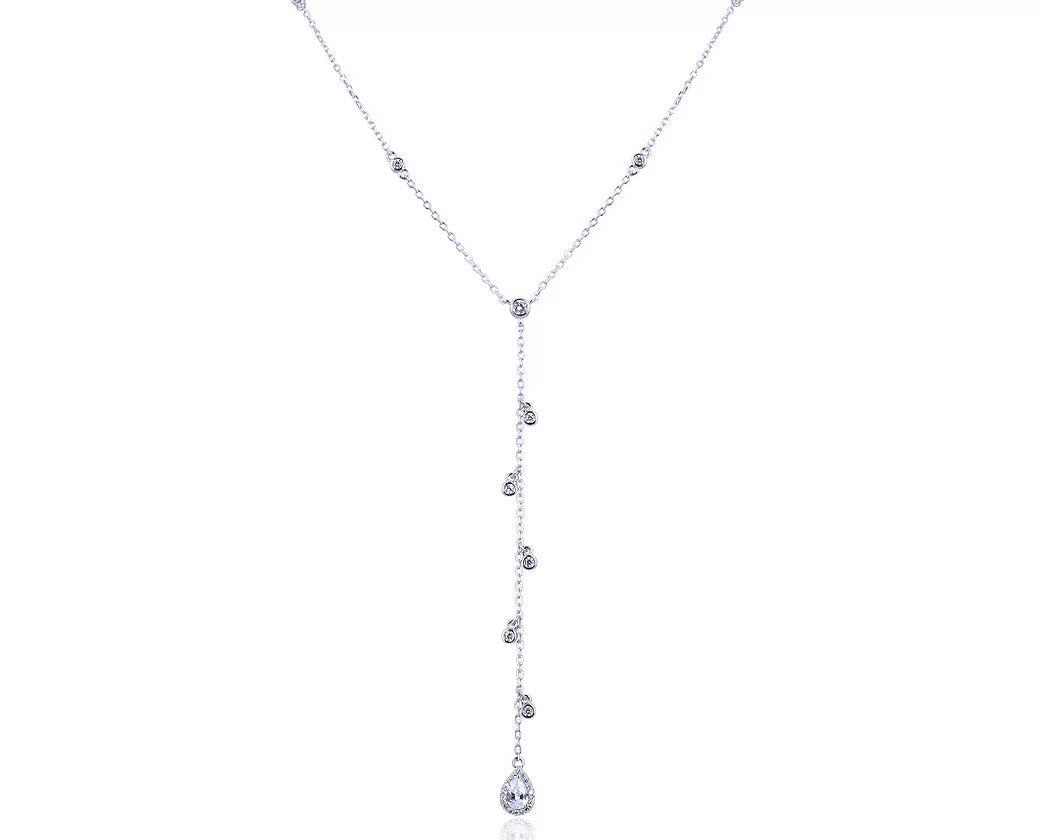 collier-tombant-gouttes-argent-zirconium-raindrop