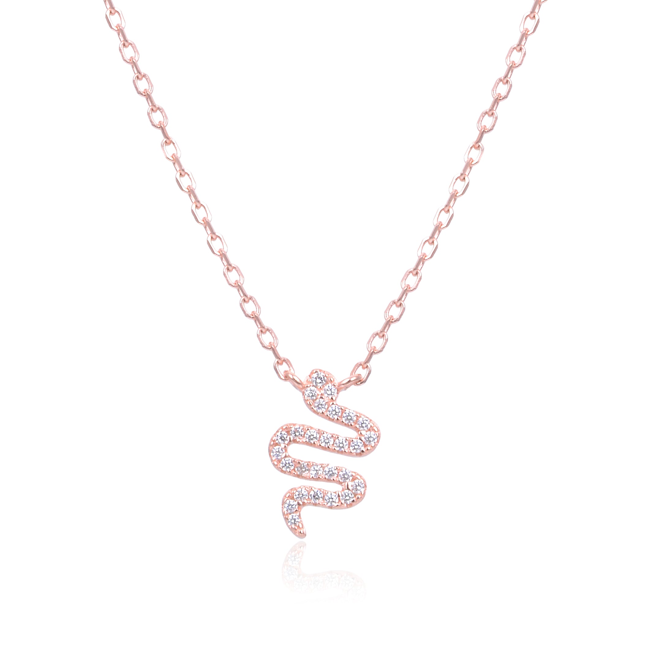 collier-mini-serpent-brillant-rose