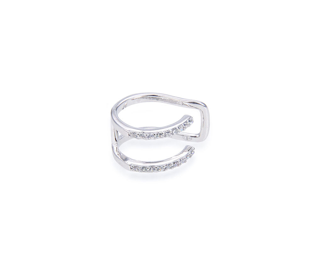 bague-d-oreille-double-ligne-argent-brillant