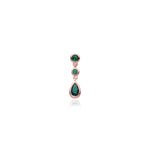 petite-boucle-oreille-pendante-vert-emeraude-rose