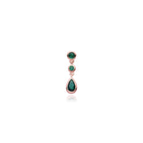 petite-boucle-oreille-pendante-vert-emeraude-rose