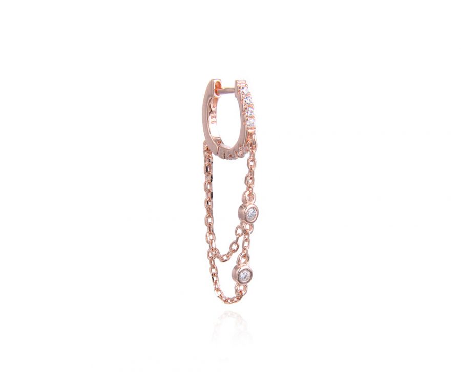 mini-creole-pendante-chaines-or-rose-gold-zirconium