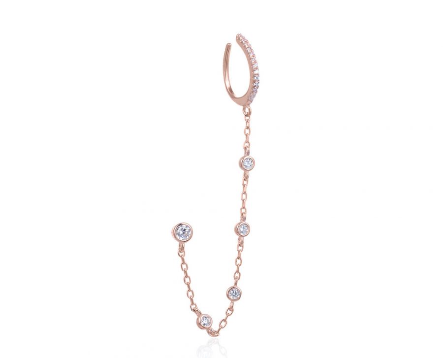 boucle-chainette-or-rose-clip-oreille
