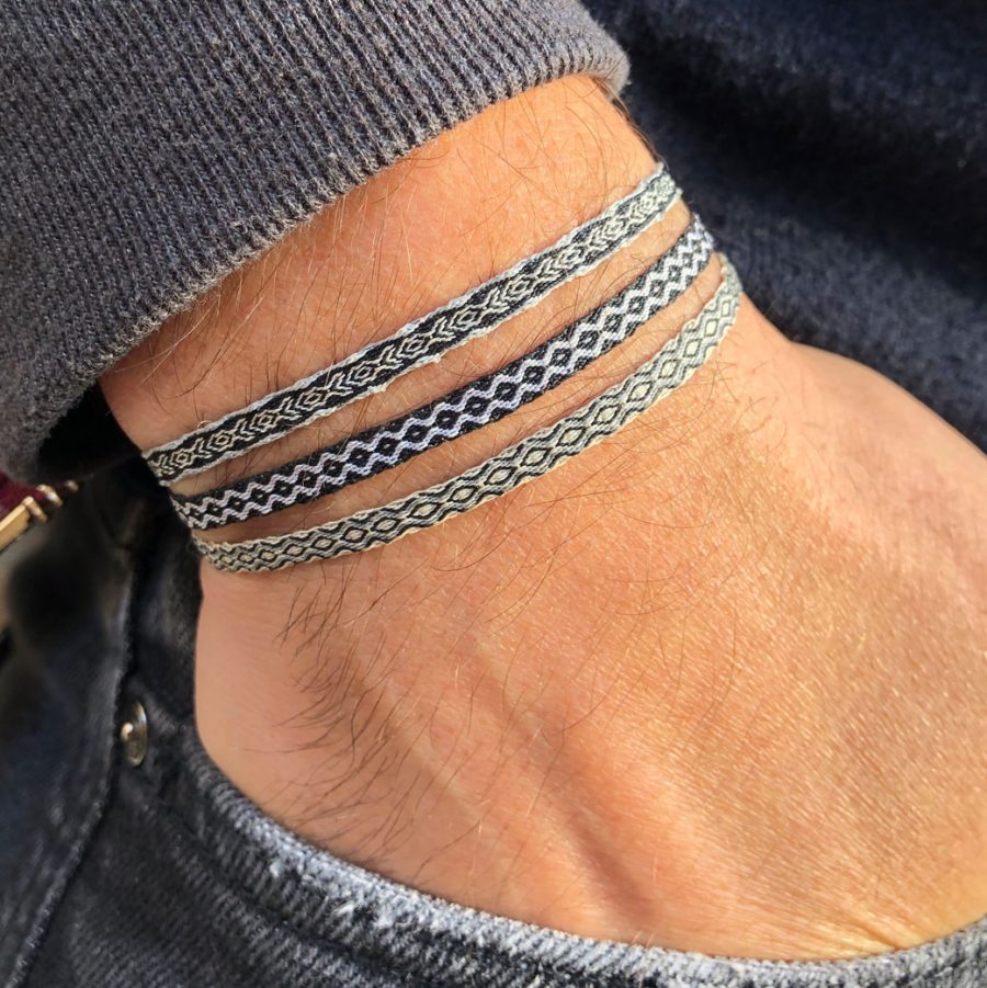 3-bracelets-manchette-homme-tissu