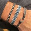 bracelet-tresse-homme-tissu-gris-bleu-argent